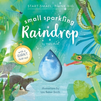 Hardcover Small Sparkling Raindrop (Start Small, Think Big #5) Book