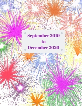 Paperback September 2019 to December 2020: Week at a Glance Calendar Book