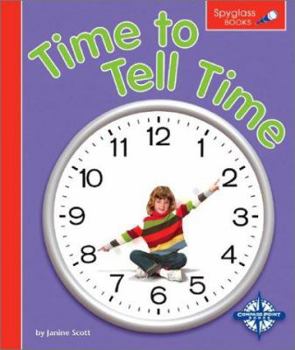 Library Binding Time to Tell Time Book