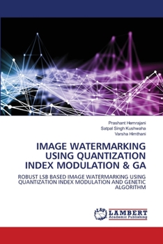 Paperback Image Watermarking Using Quantization Index Modulation & Ga Book