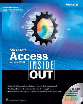 Paperback Microsofta Access Version 2002 Inside Out [With CDROM] Book
