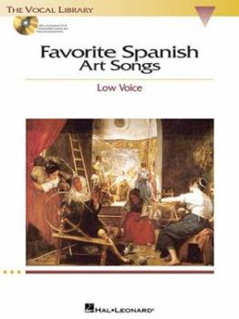 Paperback Favorite Spanish Art Songs Book/Online Audio Book