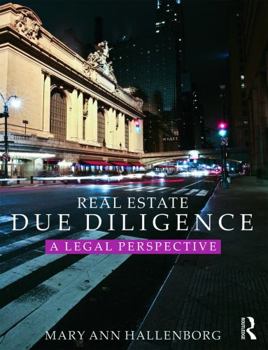 Paperback Real Estate Due Diligence: A legal perspective Book