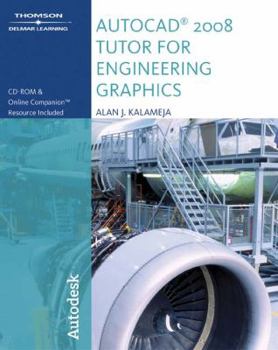 Paperback The AutoCAD 2008 Tutor for Engineering Graphics [With CDROM] Book