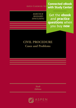 Hardcover Civil Procedure: Cases and Problems Book