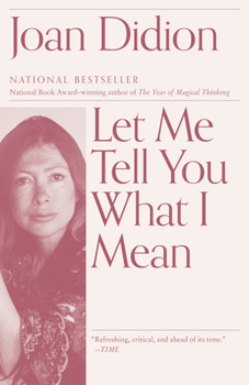 Paperback Let Me Tell You What I Mean: An Essay Collection Book