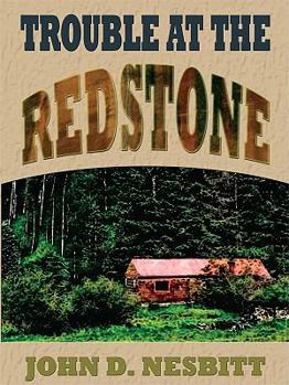 Hardcover Trouble at the Redstone [Large Print] Book