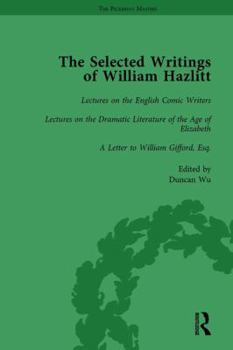 Hardcover The Selected Writings of William Hazlitt Vol 5 Book