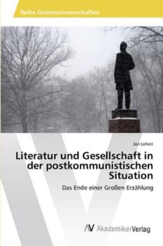 Paperback Literatur und Gesellschaft in der postkommunistischen Situation [German] Book