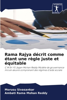 Paperback Rama Rajya décrit comme étant une règle juste et équitable [French] Book