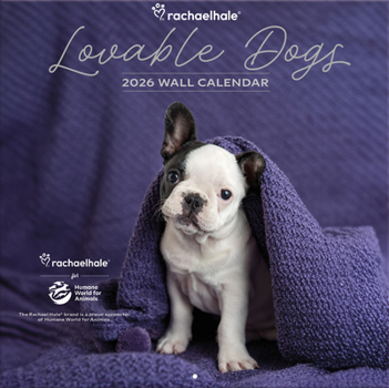 Rachael Hale + Nhs - Lovable Dogs 2026 Wall Calendar