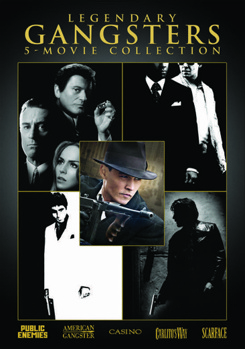 DVD Legendary Gangsters 5-Movie Collection Book