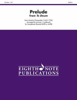 Paperback Prelude (from Te Deum): Satb or Aatb, Score & Parts Book