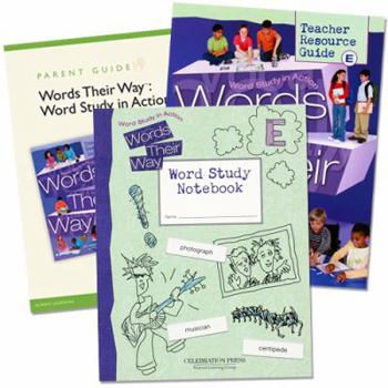 Hardcover Words Their Way: Word Study in Action Home School Bundle Grade 5 2005c Book