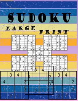 Paperback Sudoku Large Print: Paperback, sudoku, game book, activity book, 404 sudoku, 8.5*11,101 pages Book