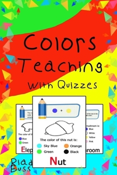 Paperback Colors Teaching With Quizzes Book