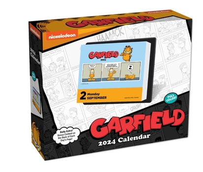 Calendar Garfield 2024 Day-To-Day Calendar Book