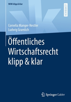 Paperback Öffentliches Wirtschaftsrecht Klipp & Klar [German] Book
