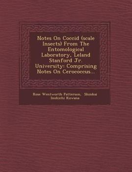 Notes on Coccidae (Scale Insects), from the Entomological Laboratory, Leland Stanford Jr. University: Comprising Notes on Cerococcus