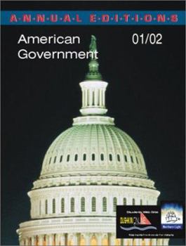 Paperback Annual Editions: American Government 01/02 Book