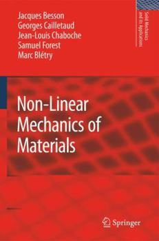 Hardcover Non-Linear Mechanics of Materials Book