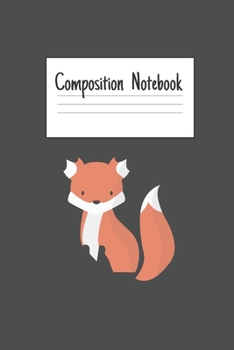 Composition Notebook: Foxes Gift for Woman Blank Lined Notebook Journal & Planner | 6 x 9 inches, College Ruled Lined,110 Pages