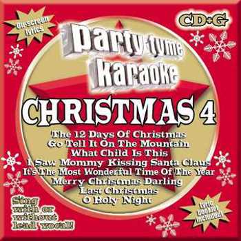 Music - CD Party Tyme Karaoke - Christmas 4 (8+8-song CD+G) Book
