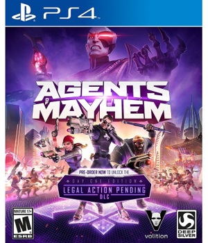 Game - Playstation 4 Agents of Mayhem (Launch Edition) Book