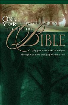 Paperback One Year Through the Bible Book