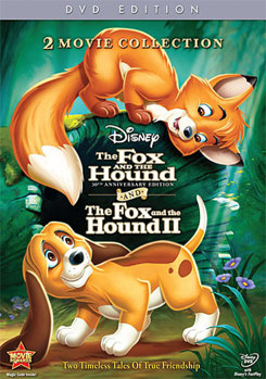 DVD The Fox and the Hound/The Fox and the Hound II Book
