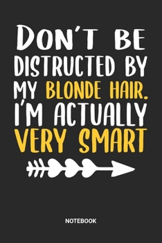 Notebook: Dotted Lined Natural Blonde Hair Themed Notebook (6x9 inches) ideal as a ash- or platinum-blonde hair colour Journal. Perfect as a Blonde ... and Girls. Great gift for Kids and Women.