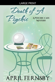 Paperback Death Of A Psychic [Large Print] Book