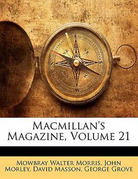 Paperback MacMillan's Magazine, Volume 21 Book