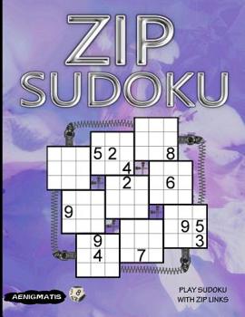 Paperback Zip Sudoku: Play Sudoku with Zip Links Book