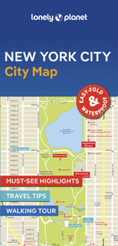 Map Lonely Planet New York City Map Book
