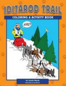 Paperback Iditarod Trail Coloring and Activity Book