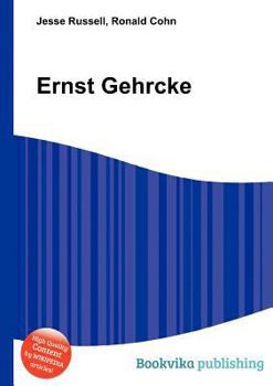 Paperback Ernst Gehrcke Book