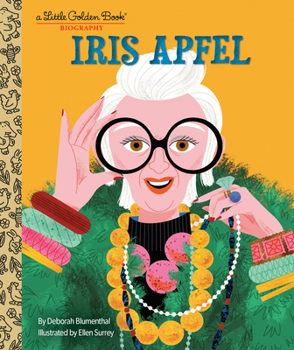 Hardcover Iris Apfel: A Little Golden Book Biography Book