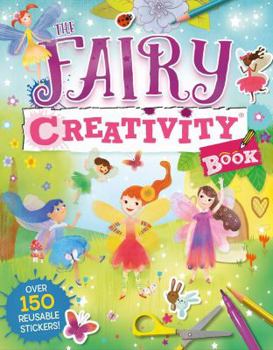 Paperback The Fairy Creativity Book: Games, Cut-Outs, Art Paper, Stickers, and Stencils Book