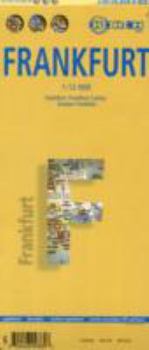 Laminated Frankfurt Map by Borch (English Edition)