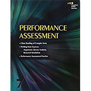 Paperback Performance Assessment Student Edition Grade 7 Book
