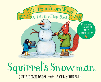 Board book Squirrel's Snowman (a Lift-The-Flap Book) (Tales from Acorn Wood) Book