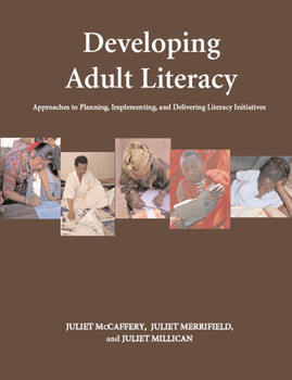 Paperback Developing Adult Literacy Book