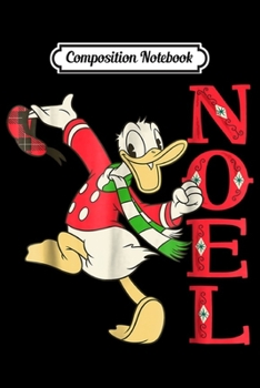 Composition Notebook: Disney Vintage Donald Duck Noel Holiday  Journal/Notebook Blank Lined Ruled 6x9 100 Pages