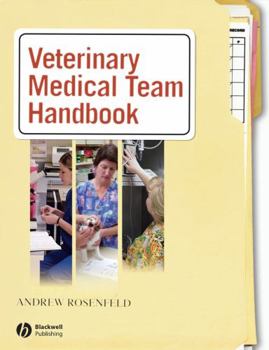 Paperback Veterinary Medical Team Handbook Book