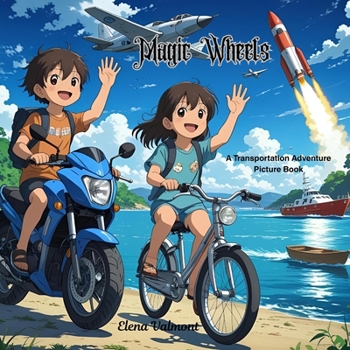 Paperback Magic Wheels: A Transportation Adventure Picture Book