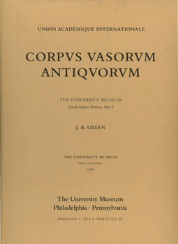 Corpus Vasorum Antiquorum (Corpus Vasorum Antiquorum, United States of America, Fasc 22)
