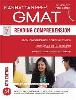 Paperback GMAT Reading Comprehension Book