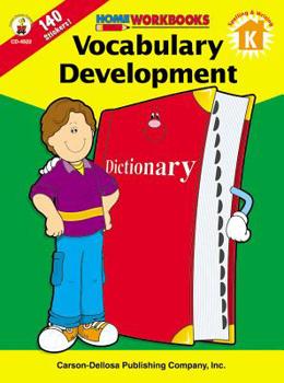 Paperback Vocabulary Development, Grade K (Home Workbooks) Book