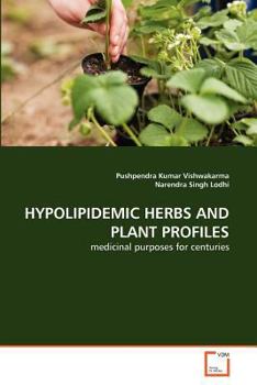 Paperback Hypolipidemic Herbs and Plant Profiles Book